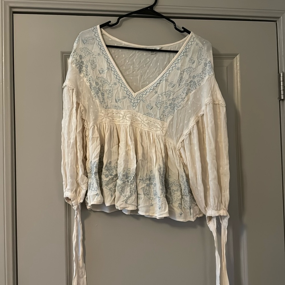 American Eagle 3/4 sleeve top